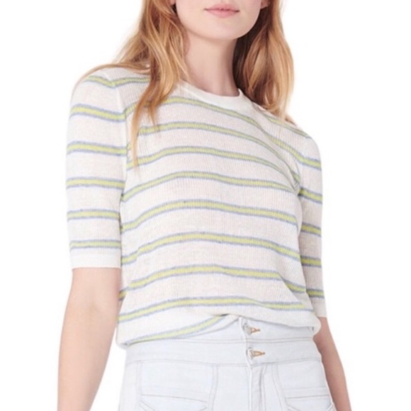 Veronica Beard Sweaters - New with tag Veronica Beard Dean Stripe Soft Linen Sweater